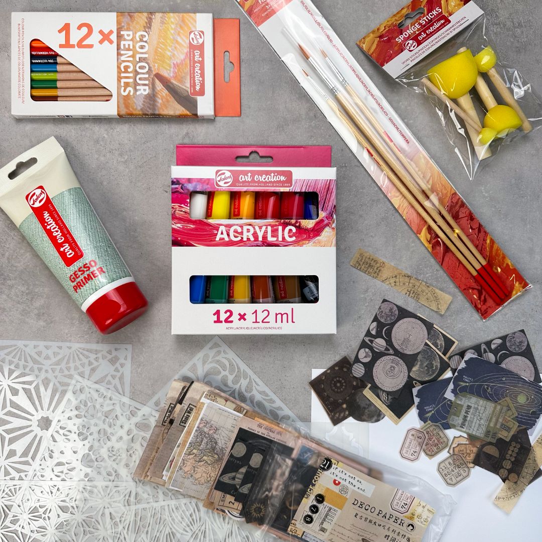 Art journal - Intro boks 2