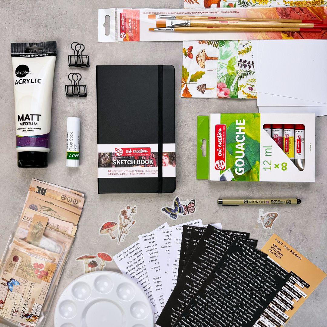 Art journal - Intro boks 1