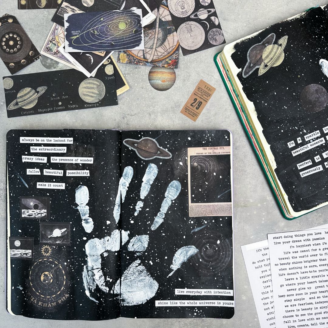 Art journal - Intro boks 2