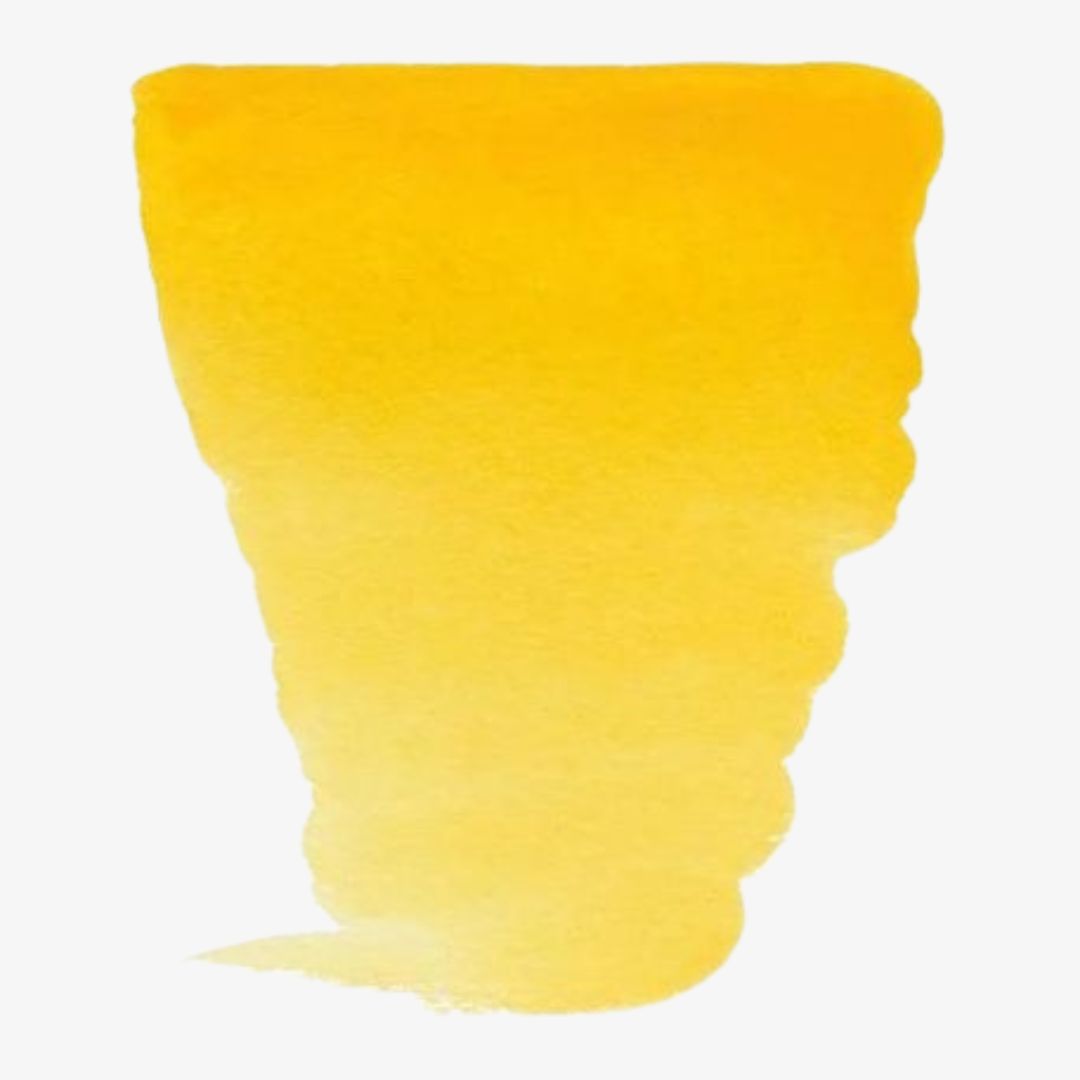 Azo yellow medium half pan, Van Gogh akvarelmaling