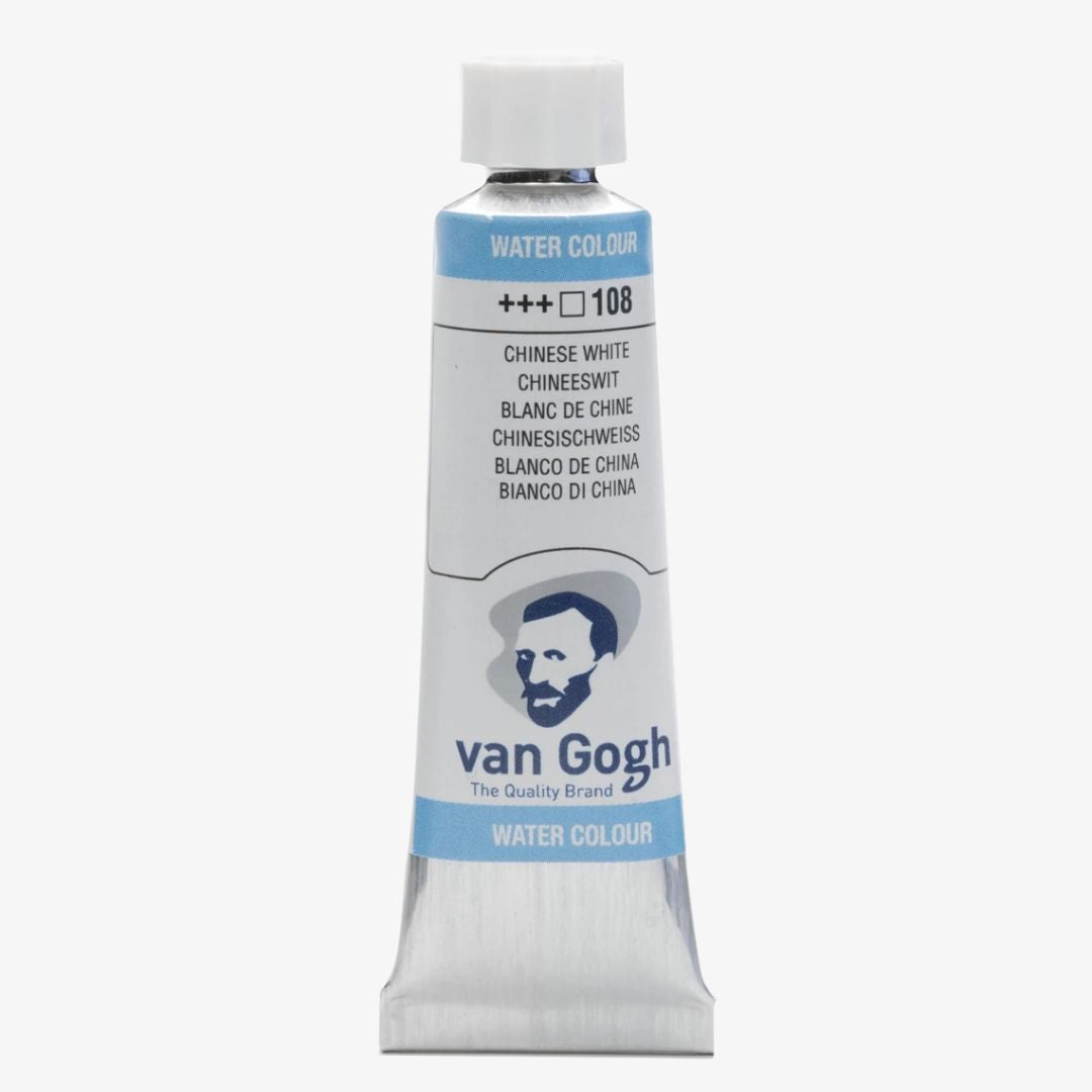 Chinese White akvareltube, Van Gogh akvarelmaling