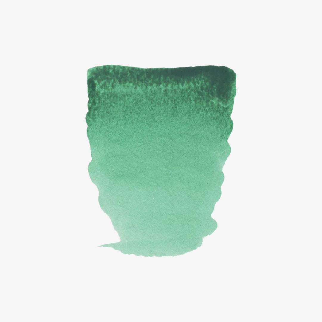 Emerald Green half pan, Rembrandt akvarelmaling