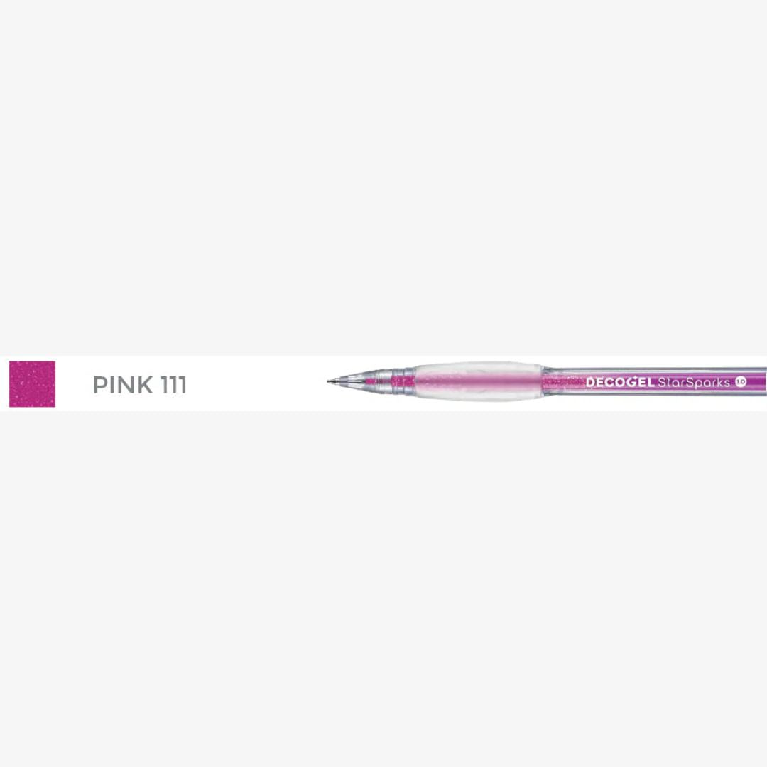 Karin Decogel 1.0 gelpen Star Sparks Pink (111)