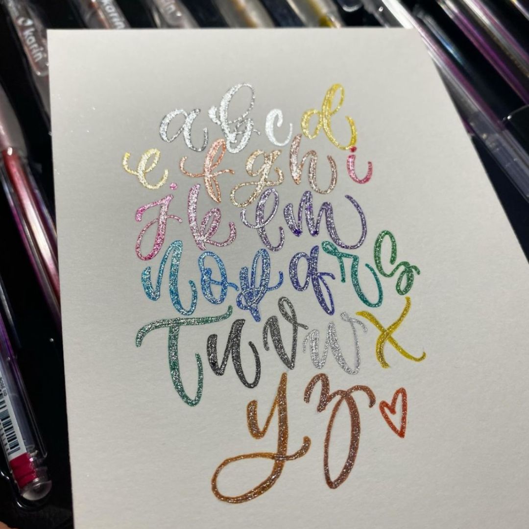 Karin Decogel StarSparks sæt m. 20 gelpens