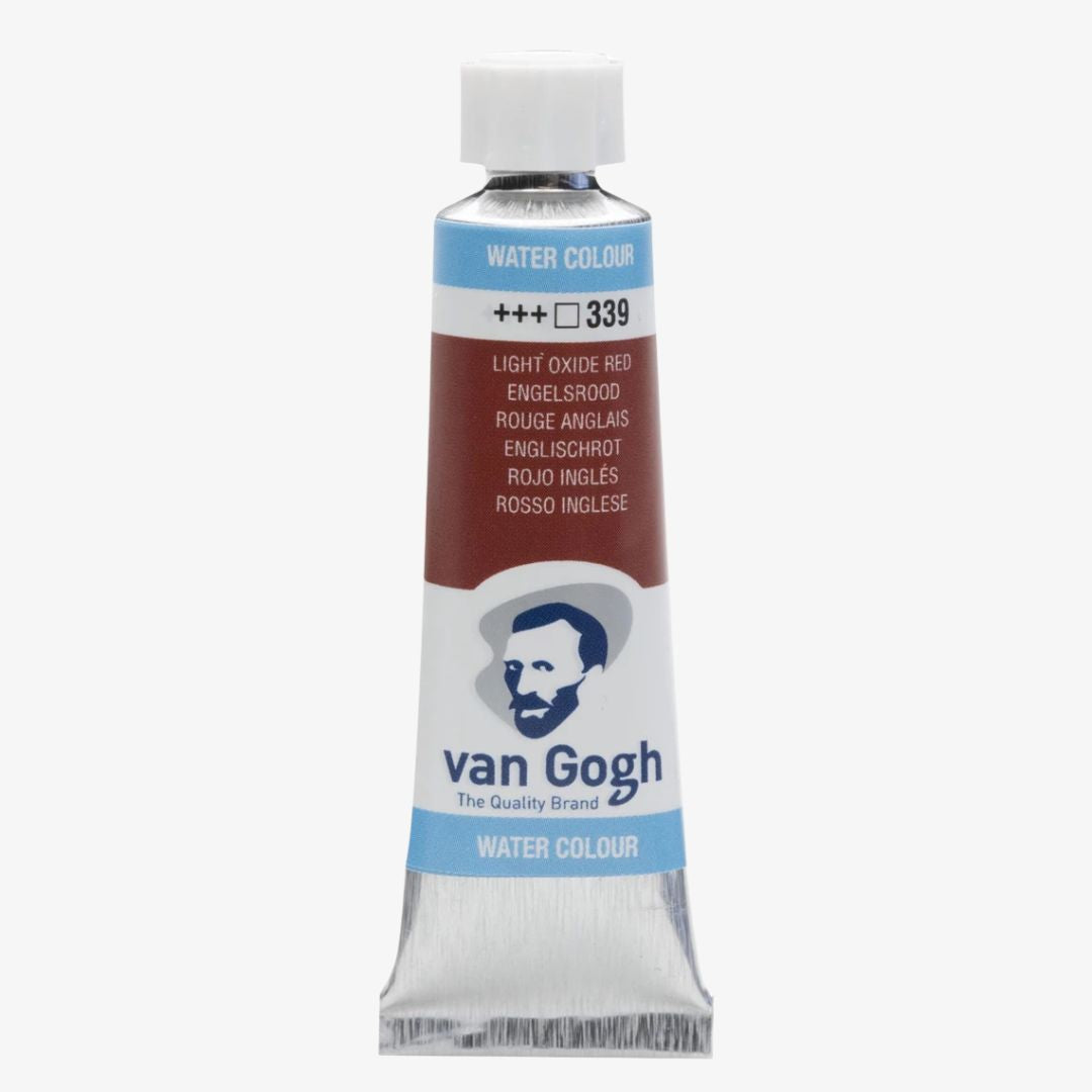 Light oxide red akvareltube, Van Gogh akvarelmaling