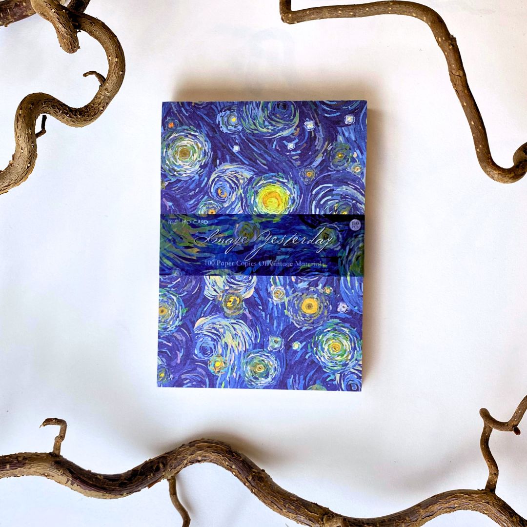 Designpapir med impressionistiske motiver