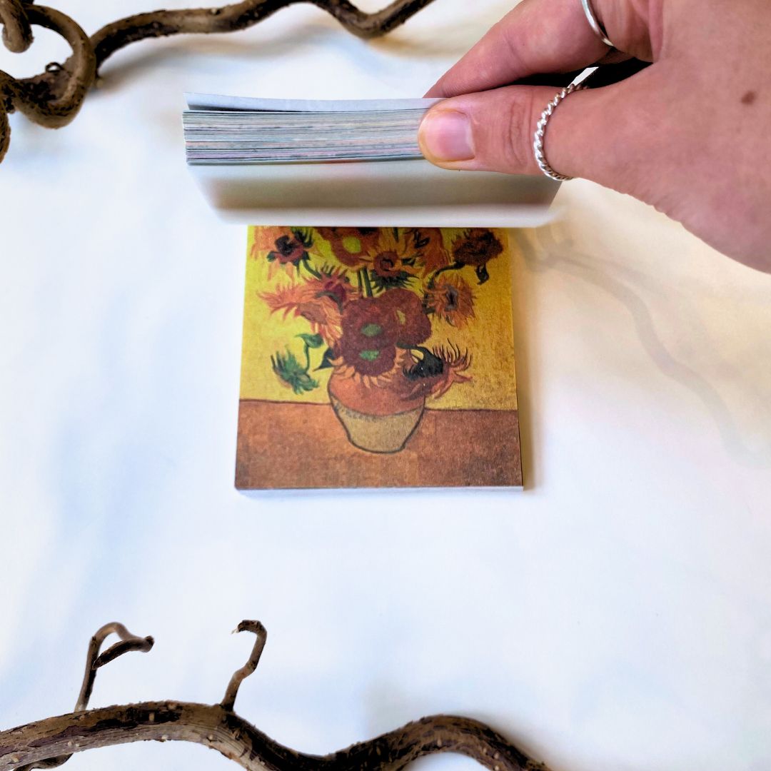 Designpapir med impressionistiske motiver