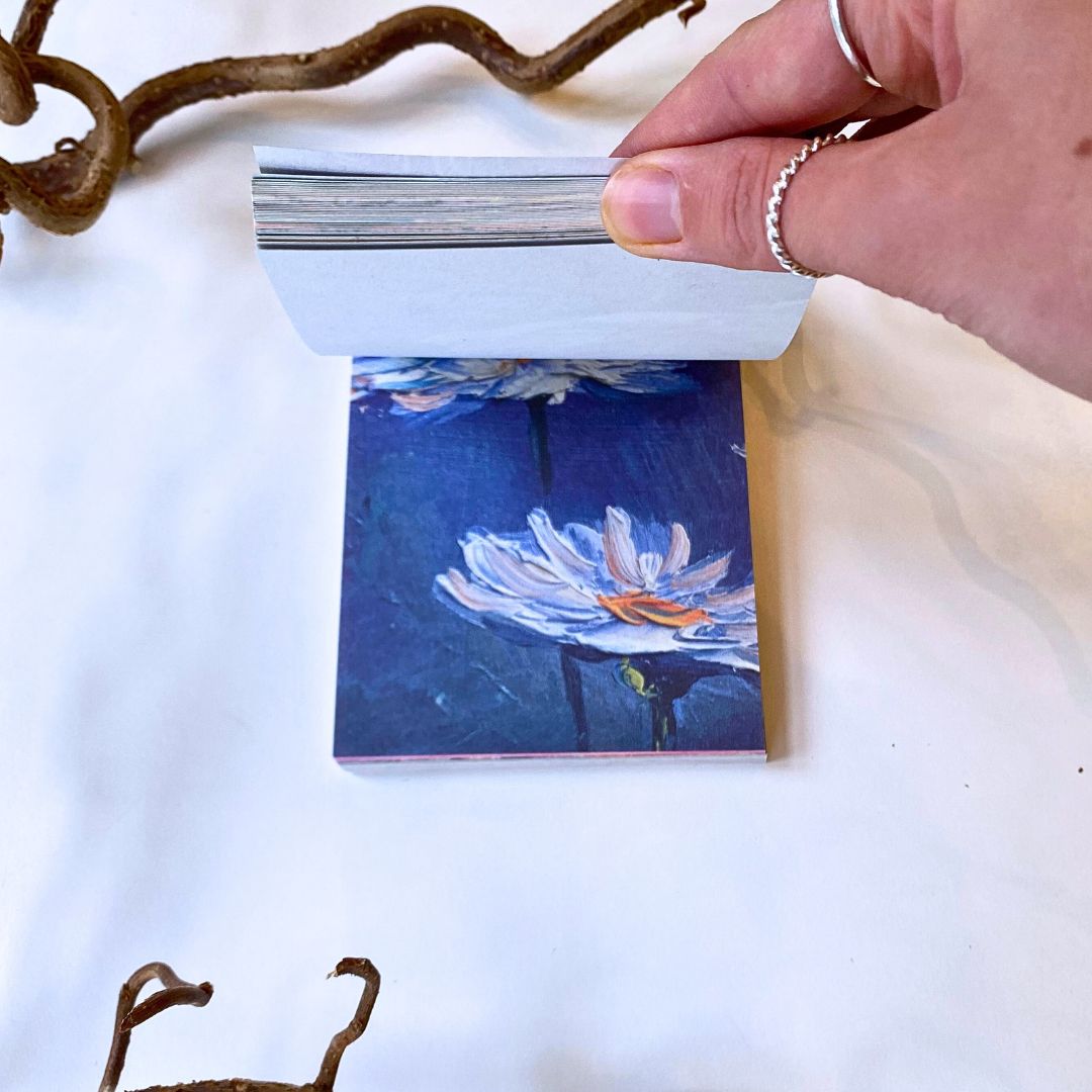 Designpapir med impressionistiske motiver