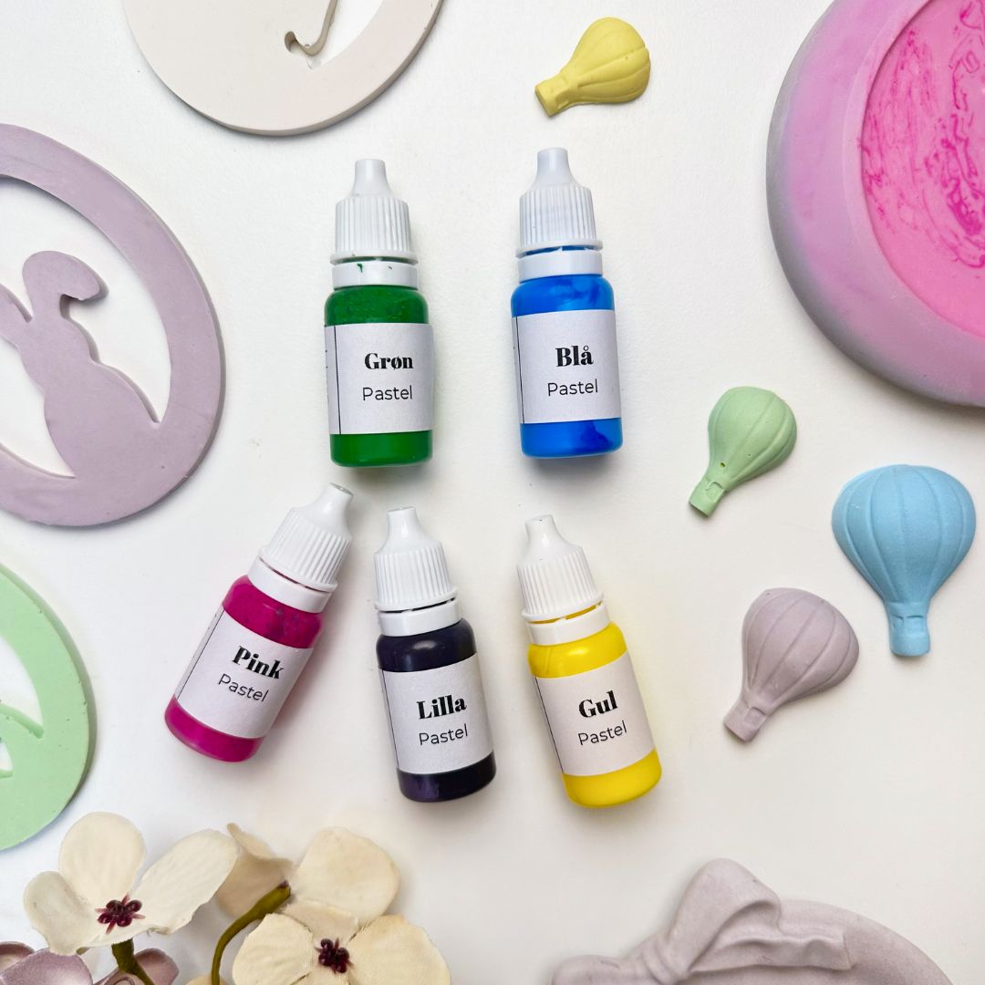 Støbefarver - Pastel (limited edition)