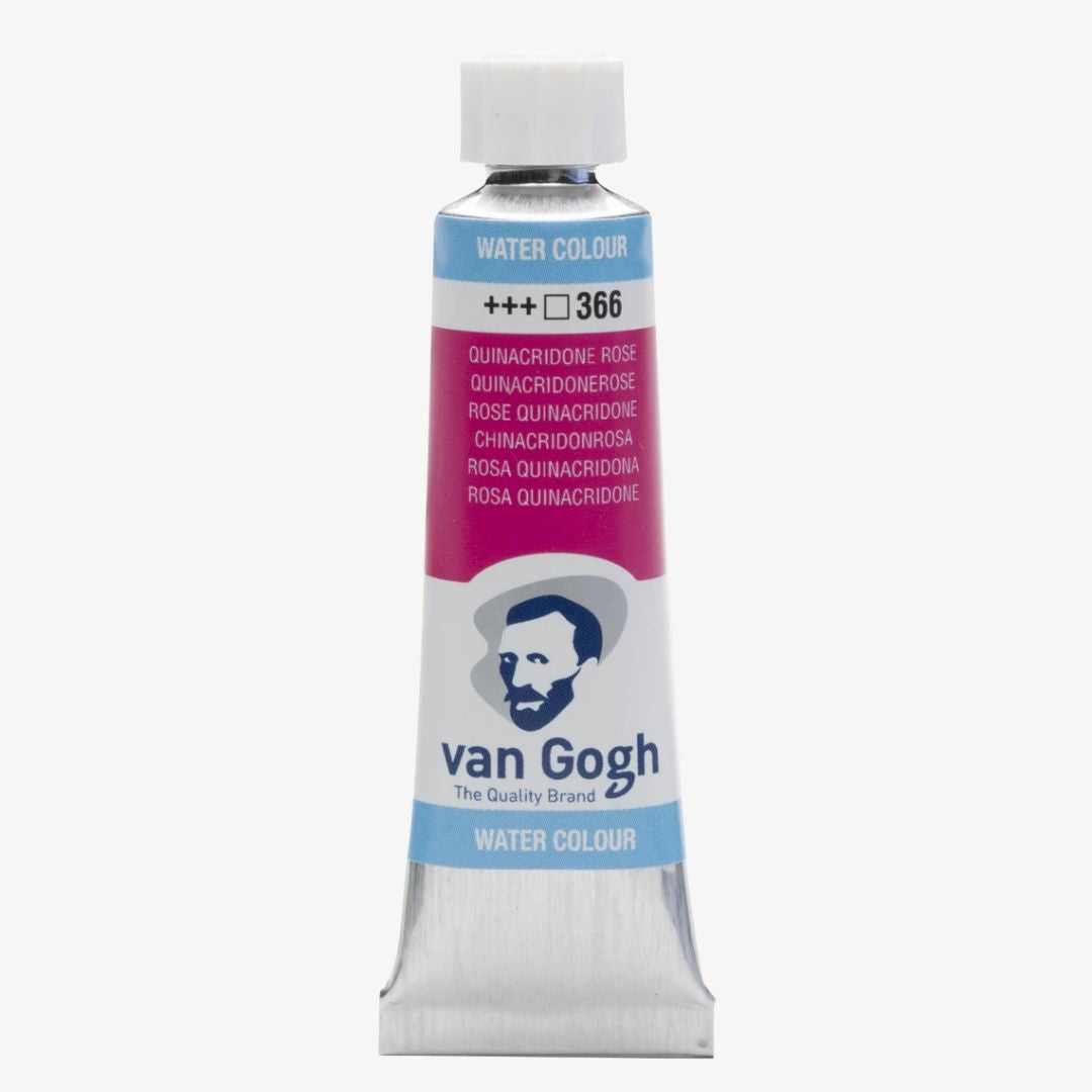 Quinacridone Rose akvareltube, Van Gogh akvarelmaling