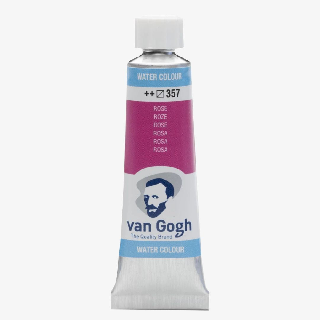 Rose akvareltube, Van Gogh akvarelmaling