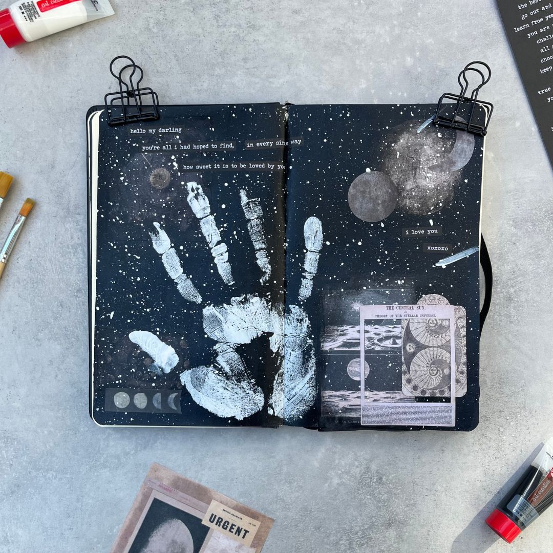Scrapbook sæt - rum tema