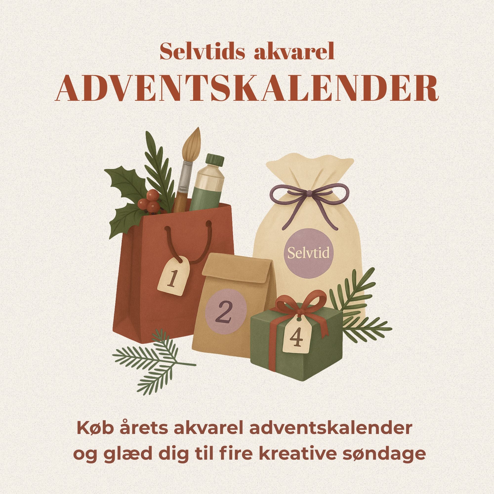 Akvarel adventskalender 2025