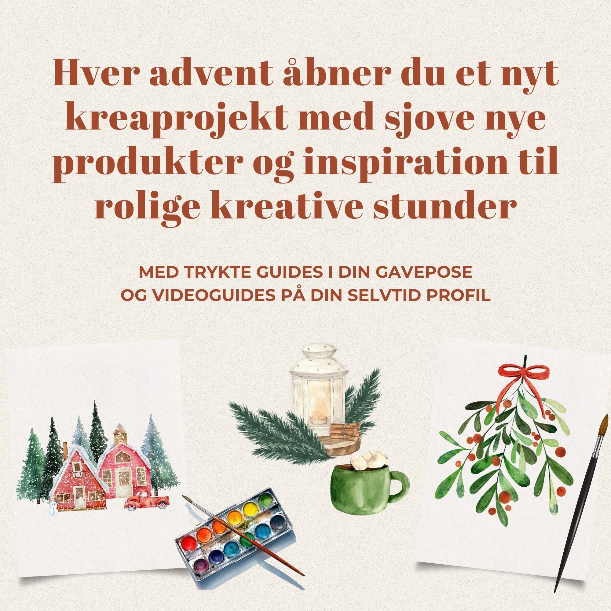 Akvarel adventskalender 2025