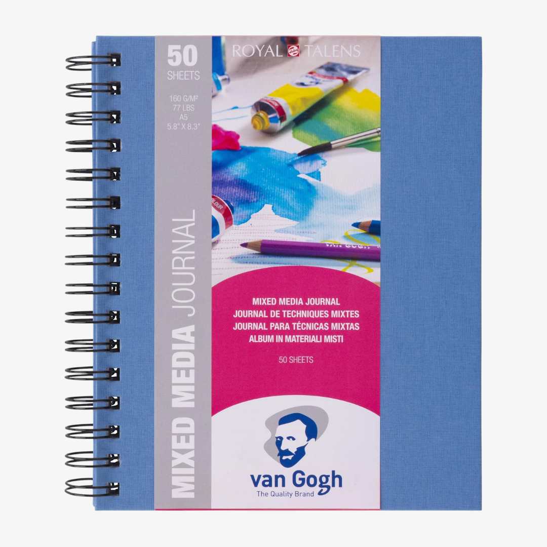 Akvarel journal Hard cover, 50 ark A5 Van Gogh