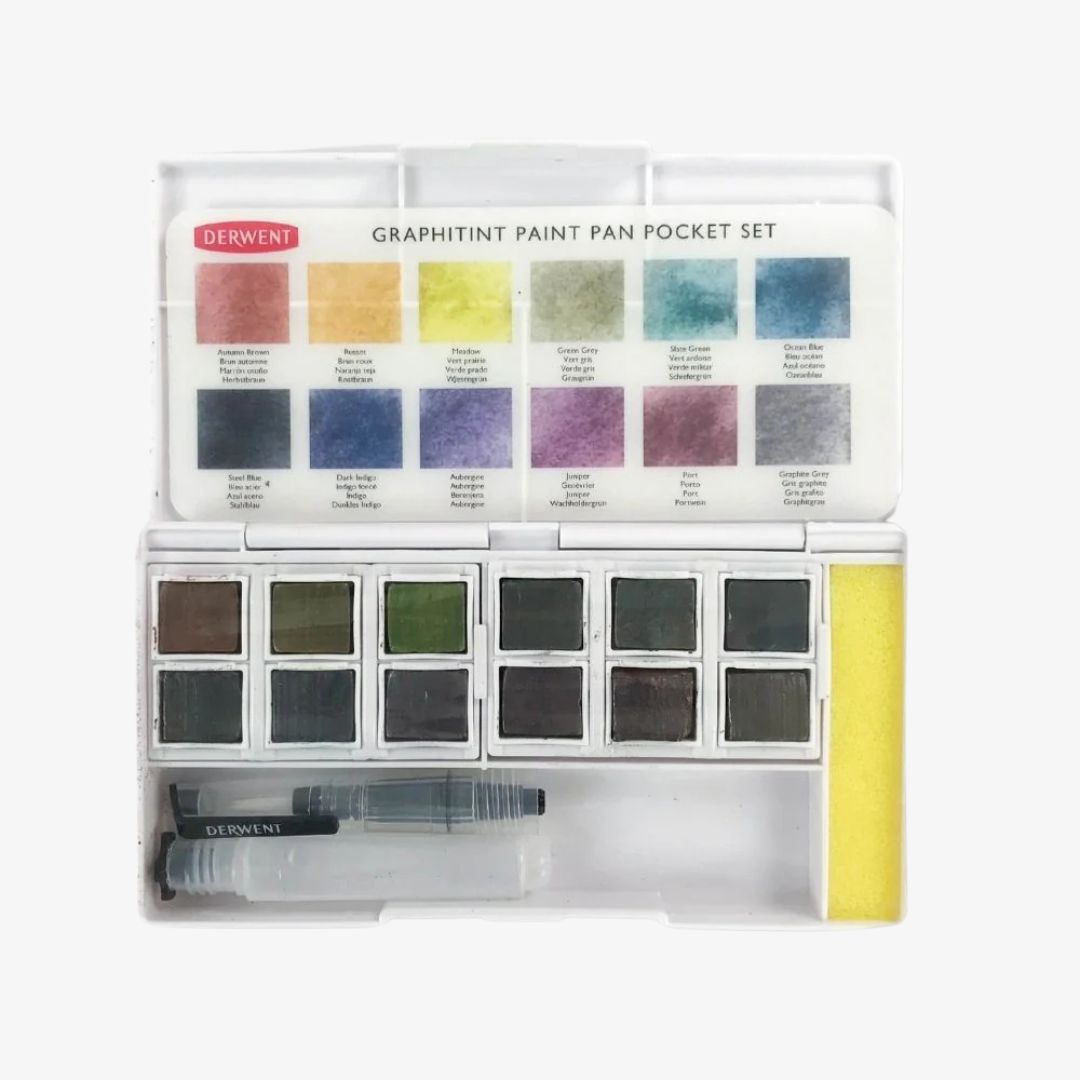 Graphitint paint sæt, Derwent