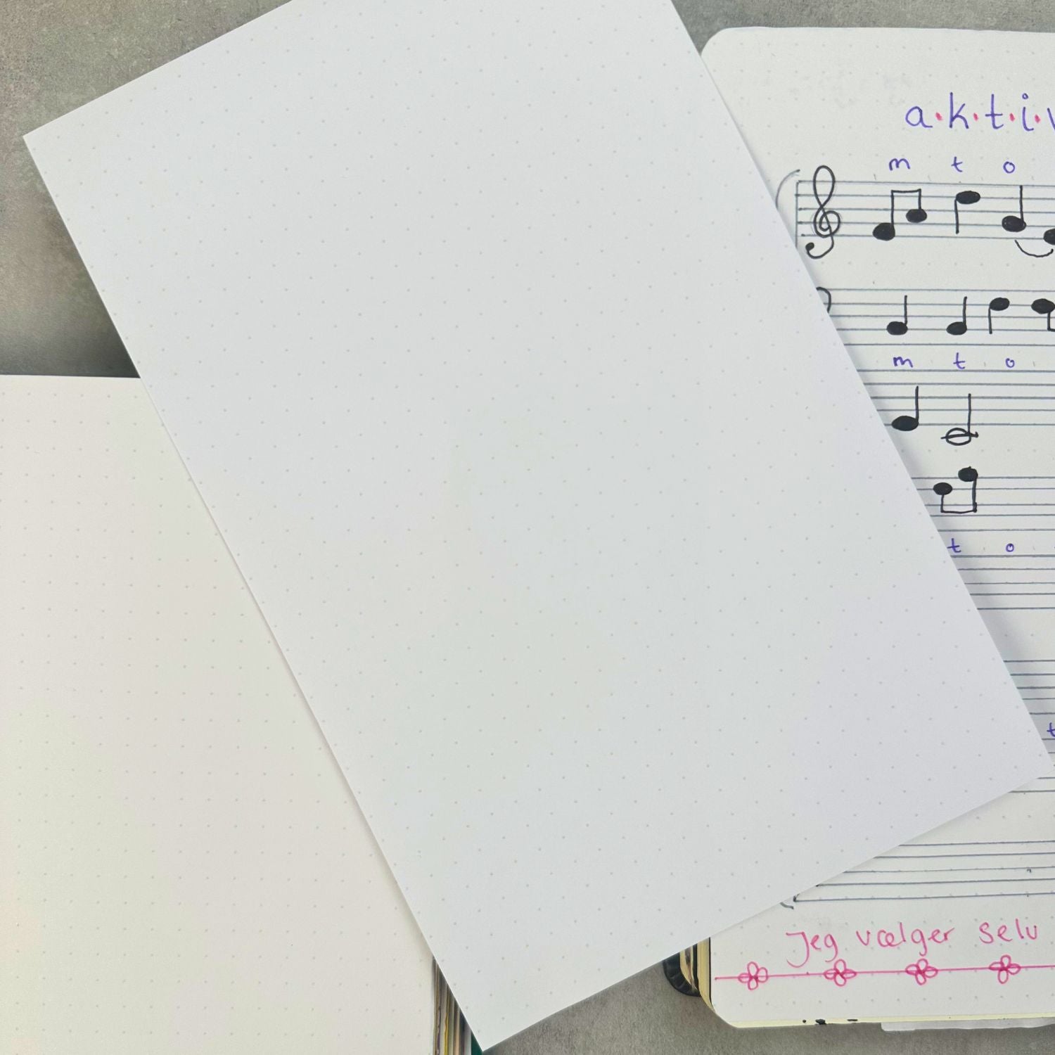 Dotted journal klistermærker