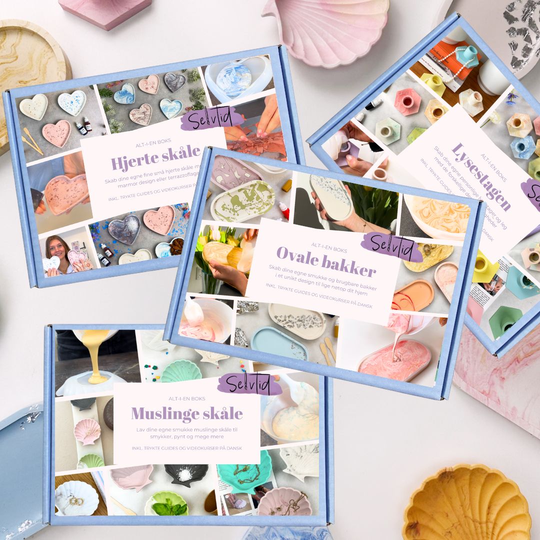 Støbe DIY kit - som gave