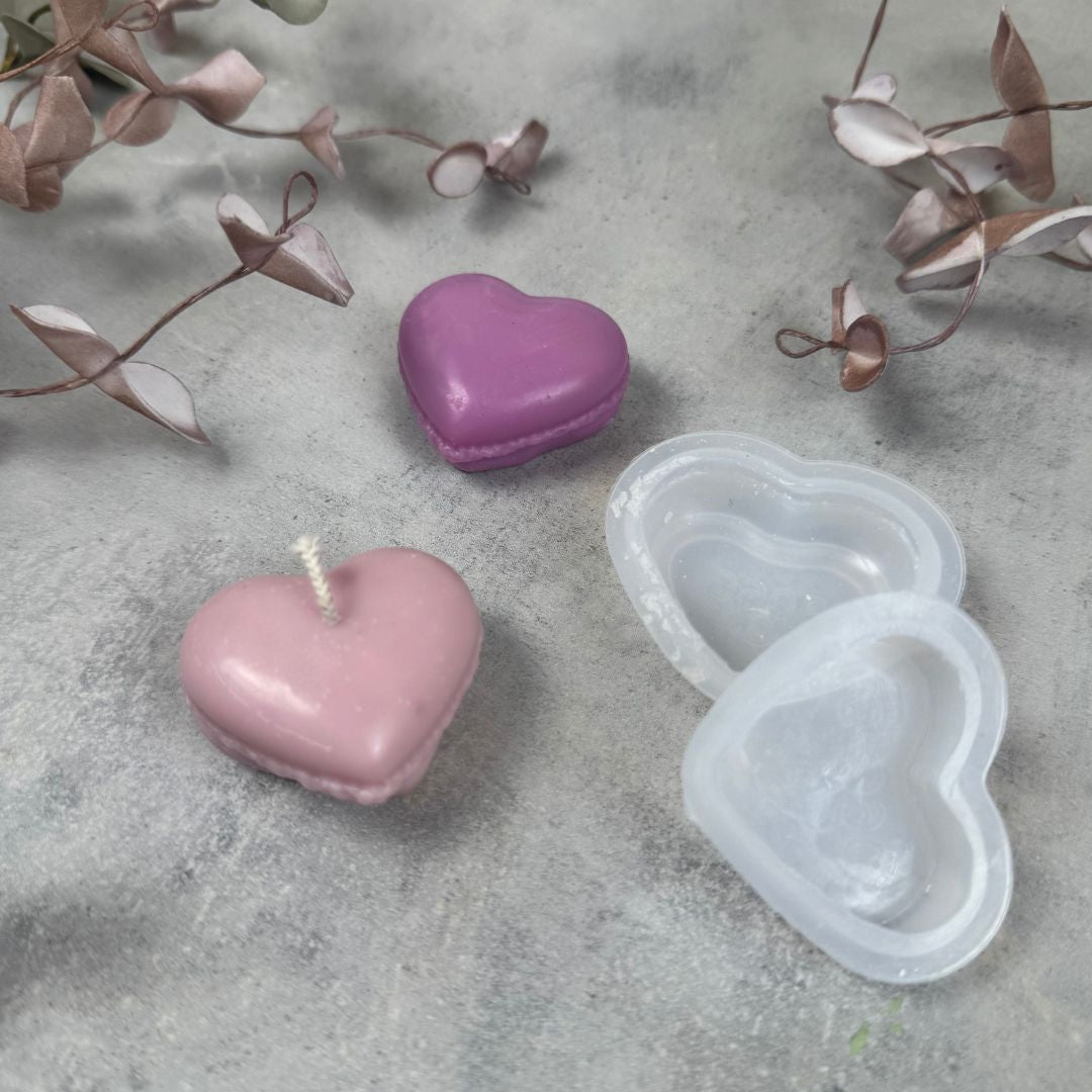 Makron hjerteformet - Støbeform